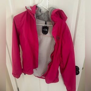 The North Face rain jacket